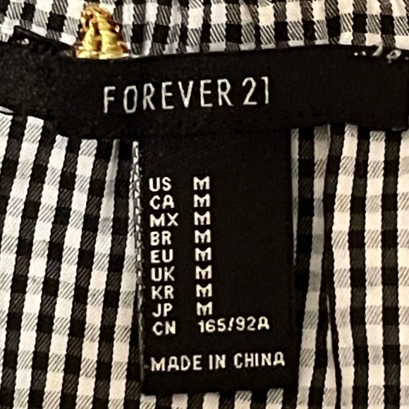 Gingham Milkmaid Embroidered Banana Accents - Picture 10 of 12